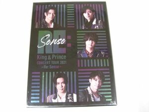 【未開封 同梱可】 King & Prince DVD CONCERT TOUR 2021〜Re:Sense〜 初回限定盤 2DVD