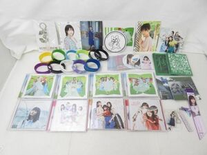 【同梱可】中古品 アイドル 乃木坂46 欅坂46他 生写真付きCD ラバーバンド コースター等グッズセット