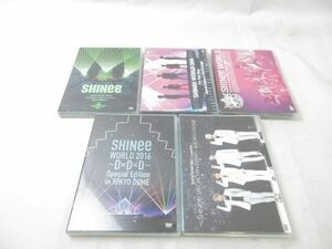 【同梱可】中古品 韓流 SHINee WORLD 2016 ~D×D×D~ 等 DVD 5点 グッズセット