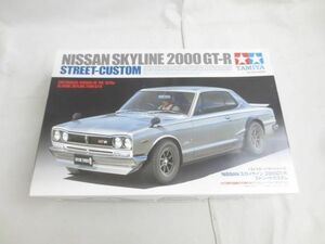 【同梱可】未組立 プラモデル 自動車 TAMIYA タミヤ 1/24 日産 スカイライン 2000GT-R ストリートカスタム プラモデ