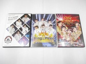 【中古品 同梱可】 King & Prince DVD First Concert Tour 2018 2019 等 グッズセット