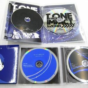 【中古品 同梱可】 SixTONES TrackONE IMPACT 通常盤 DVD 他 CD うちわ 等 グッズセットの画像5