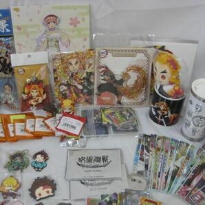 【同梱可】中古品 アニメ 鬼滅の刃 他 トートバッグ アクリルスタンド タンブラー ブランケット 等 グッズセットの画像3