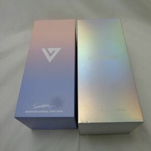 【同梱可】中古品 韓流 SEVENTEEN OFFICAL LIGHT STICK 2 ペンライト 2点 グッズセットの画像1