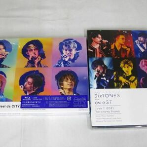 【中古品 同梱可】 SixTONES Blu-ray Feel da CITY 初回盤 OneST 通常盤 等 2点 グッズセットの画像1