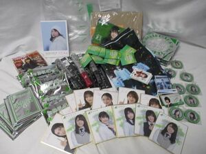 【同梱可】中古品 アイドル 欅坂46 バッグ ミニ色紙 缶バッジ キーホルダー ペンライト等グッズセット