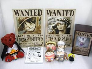 【同梱可】中古品 アニメ ワンピース　ルフィーべあ GEAR5 ver. FILM RED ポスター　麦たまの一味　ぬいぐるみ　等