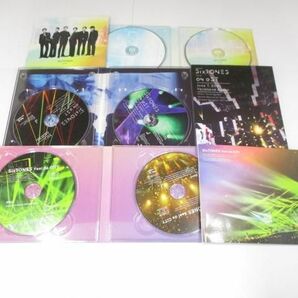 【中古品 同梱可】 SixTONES Feel da CITY on eST 初回盤 Blu-ray 他 CD 会報 グッズセットの画像3