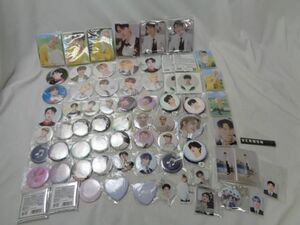 [ including in a package possible ] secondhand goods ..SEVENTEENmingyu Jun uji other can badge acrylic fiber key holder etc. goods set 