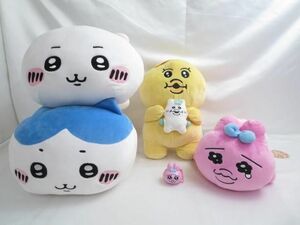 【同梱可】中古品 ホビー ちいかわ ハチワレ おぱんちゅうさぎ んぽちゃむ ぬいぐるみ 等 グッズセット