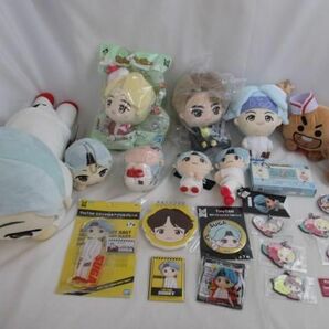 【同梱可】中古品 韓流 防弾少年団 BTS TinyTAN BT21 SUGA Jimin 他 ぬいぐるみ 缶バッジ アクリルプレート キーホルの画像1