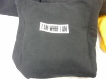 【同梱可】中古品 AAA 與真司郎 I AM WHAT I AM ブラック イエロー パーカー 4点 グッズセット_画像2