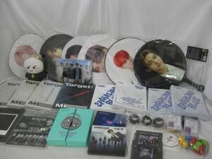 【同梱可】中古品 韓流 TWS TREASURE ENHYPEN 他 MELTING POINT CD うちわ TRUZ ぬいぐるみ 等 グッズセット