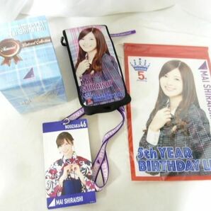 【同梱可】中古品 アイドル 乃木坂46 白石麻衣 メモリアルポストカードコレクション スティックライトホルダー ペンの画像1