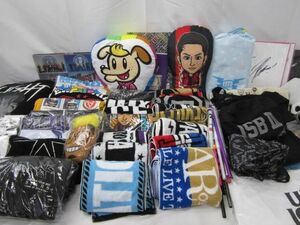 [ set sale secondhand goods ] LDH white .. storm GENERATION EXILE other T-shirt cushion blanket etc. goods set 