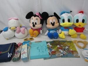 【まとめ売り 中古品】 ディズニー ドナルド デイジー プーさん 他 ぬいぐるみ クリアファイル カチューシャ 等 グッ