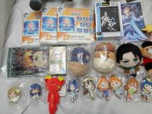 【同梱可】中古品 アニメ 鬼滅の刃 ラブライブ 刀剣乱舞 他 ぬいぐるみ キャンバスボード 等 グッズセット_画像3