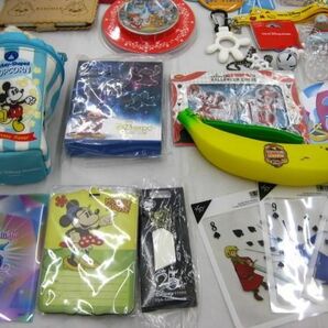 【同梱可】中古品 ディズニー ミッキー ミニー チップとデール他収納ボックス 扇子 小物入れ等グッズセットの画像6