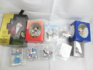 【同梱可】中古品 ディズニー ミッキー ミニー グーフィー プルート 他 オリジナルフィギュアリン スノードーム 等