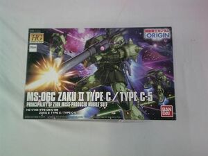 【同梱可】中古品 プラモデル ガンプラ 1/144 HG MS-06C ザクII C型/C-5型 機動戦士ガンダム THE ORIGIN 激突 ルウム