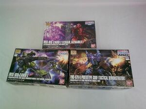 【同梱可】中古品 プラモデル ガンプラ 機動戦士ガンダム THE ORIGIN ザク? シャア・アズナブル機 デニム/スレンダー