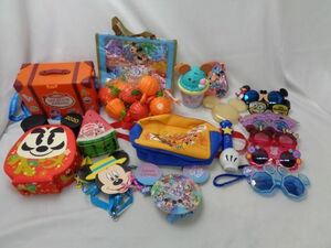 【同梱可】中古品 ディズニー ミッキー ミニー 35周年 他 パスケース サングラス 等 グッズセット