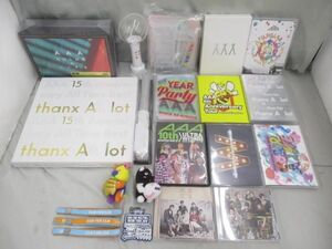 【同梱可】中古品 AAA 10th Anniversary SPECIAL 野外LIVE in 富士急ハイランド 他 DVD CD ペンライト 等 グッズセッ