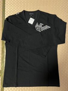 EMPORIO ARMANI【タグ付き長袖Tシャツ】XL