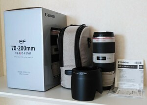 キャノン　Canon EF70-200mm F2.8 L IS II USM 【美品】　オ－トフォ－カス