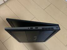 ☆中古☆『DELL 17inchノートPC / i7-8750H / 32GB / SSD256GB HDD500GB / RadeonProWX4150/ Office /（Precision7730）』☆１円スタート☆_画像6