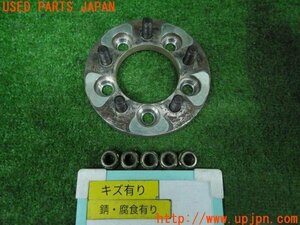 3UPJ=84440001]社外 ワイドトレッドスペーサー 15mm PCD100 M12/P1.25 5穴 ワイトレ 中古