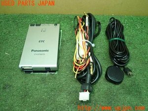 3UPJ=99270503]BMW ミニ(MINI)ワン(XM12 F56)Panasonic パナソニック ETC車載器 CY-ET907KD 中古