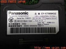 3UPJ=91310503]BMW MINI ミニ クーパー(XS15 F55)前期 純正 Panasonic パナソニック ETC車載器 CY-ET909KDS アンテナ分離型 音声案内 中古_画像3