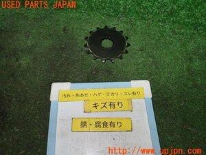 3UPJ=91760429]カワサキ ER-4n 2011年モデル(ER400B)SUNSTAR サンスター フロント スプロケット 325-15 中古