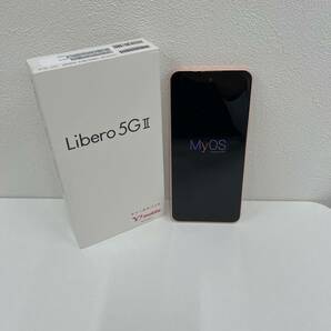 【ICA-669】1円スタート Y!mobile Libero 5GⅡ ピンク IMEI:863601055124672 判定〇 初期化済 通電動作確認済 スマホの画像1