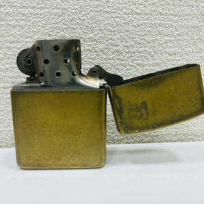 【SYC-3725】【1円〜】 Zippo ジッポ ライター U.S.TRADITIONAL 喫煙具 タバコ 嗜好品 発火石あり カムリベット不良 時計不動の画像4