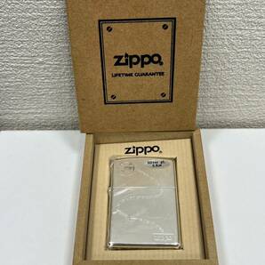 【SYC-3728】1円スタート ZIPPO ジッポ― シルバーカラー Silver pl. 5.8 着火未確認 喫煙具 コレクション 保管品の画像1