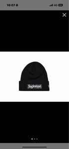 Supreme New Era Box Logo Beanie "Black"