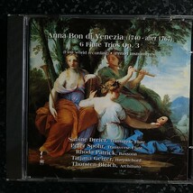 d（輸入盤）アンナ・ボン・ディ・ヴェネツィア　６つのフルート・トリオ Op.3 Anna Bon di Venezia Flute Trios Dreider Spohr_画像1