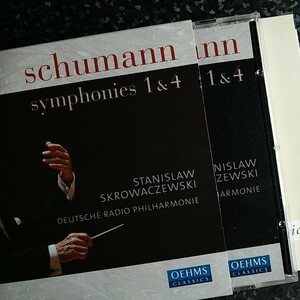 d（2007年カタログ付）スクロヴァチェフスキ　シューマン　交響曲第1番＆第4番