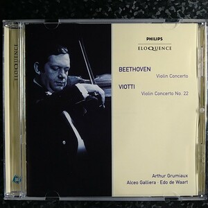 d（輸入盤）グリュミオー　ベートーヴェン　ヴィオッティ　ヴァイオリン協奏曲