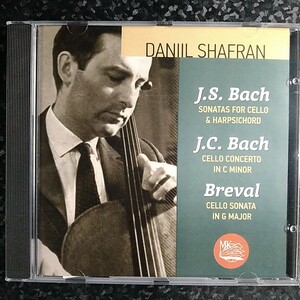 d（未開封）ダニール・シャフラン　バッハ　チェロとチェンバロのためのソナタ（第1-3番）他　Daniil Shafran Bach Cello Sonatas