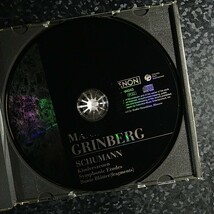 d（国内盤）グリンベルク　シューマン　子供の情景　交響的練習曲　Grinberg Schumann Kinderszenen Symphonic Etudes_画像3