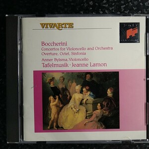 d（VITARTE）ビルスマ＆ラモン　ボッケリーニ　チェロ協奏曲　序曲　シンフォニア