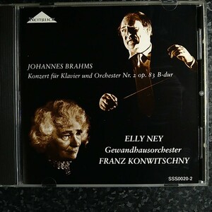 d（独盤）エリー・ナイ　ブラームス　ピアノ協奏曲第2番　コンヴィチュニー　Elly Ney Brahms Piano Concerto No.2 Konwitschny