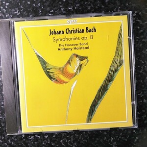 d（cpo）ヨハン・クリスチャン・バッハ　交響曲集　ハノーヴァー・バンド　Christian Bach Symphony Halstead　Hanover Band