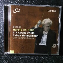 d（LSO）デイヴィス　ベルリオーズ　イタリアのハロルド　ツィンマーマン　Davis Berlioz Harold en Italie_画像1