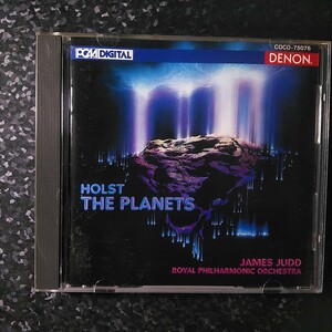 d（国内初期盤）ジャッド　ホルスト　組曲　惑星　James Judd Holst The Planets