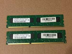 SanMax　PC3-10600　DDR3-1333　4GB×2枚