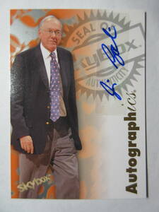 2011-12 Fleer Retro Basketball NABC Autograph Jim Boeheim 大学バスケットボール コーチ サイン 1997 SkyBox